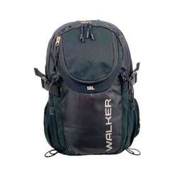 WALKER Schulrucksack - Schwarz Front