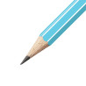 STABILO Schulbleistift pencil 160 mit Radierer Einzelstift blau Mine