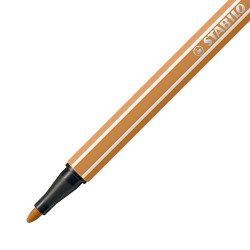 STABILO Premium Filzstift Pen 68 ocker dunkel Spitze