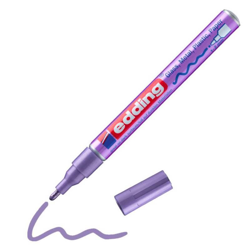 EDDING Lackmarker metallic violett 1 - 2 mm