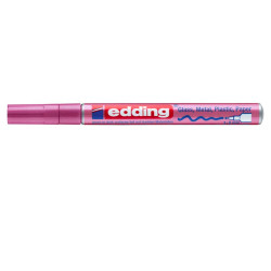 EDDING Lackmarker 1 - 2 mm pink metallic geschlossen