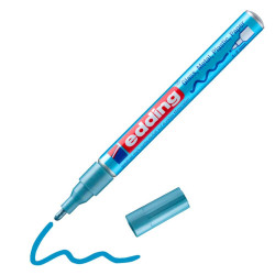 EDDING Lackmarker 1 - 2 mm hellblau metallic